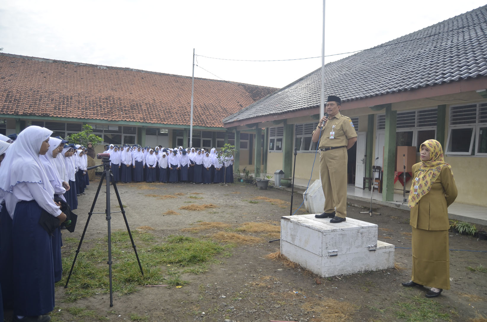 Apel Pagi Jelang Perpisahan