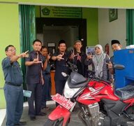Pegiat Literasi Dari Rumah Baca Sang Petualang Kunjungi Kankemenag Wonogiri