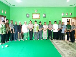 Kapolres Wonogiri  Gandeng Ormas Islam Ciptakan dan Menjaga Keamanan Bersama