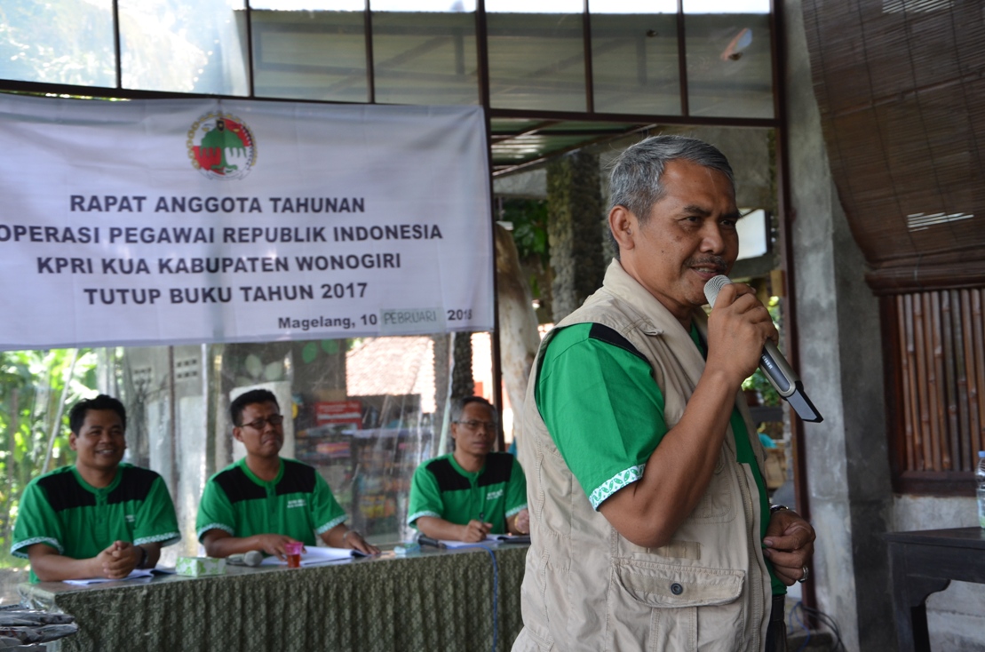H. Subadi : Pengurus Koperasi Harus Mampu Menjaga Trust (kepercayaan) Anggota