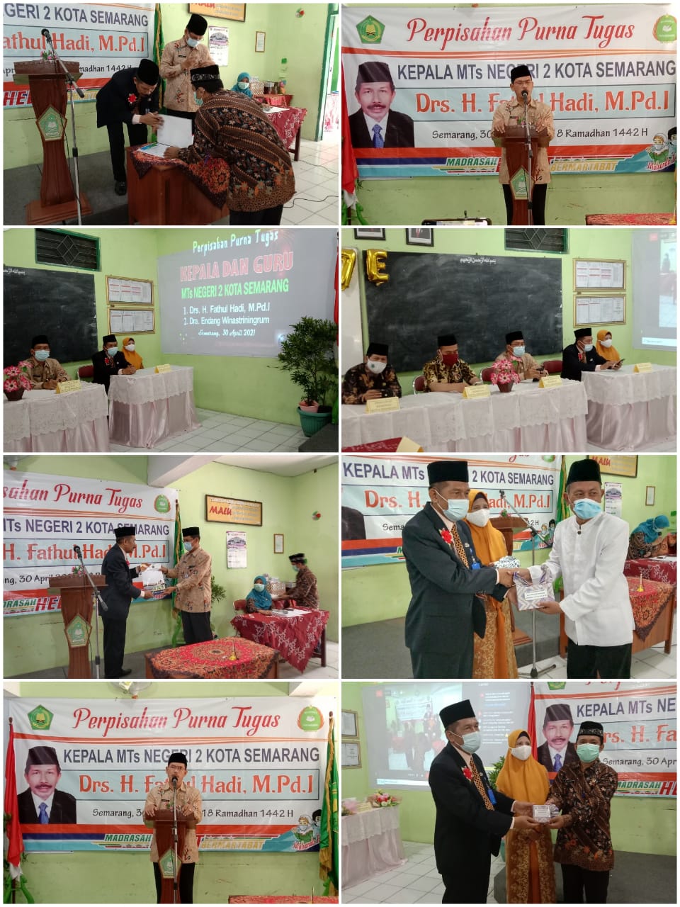 Perpisahan Purna Tugas Kepala MTs Negeri 2 Kota Semarang Drs. H. Fathul Hadi