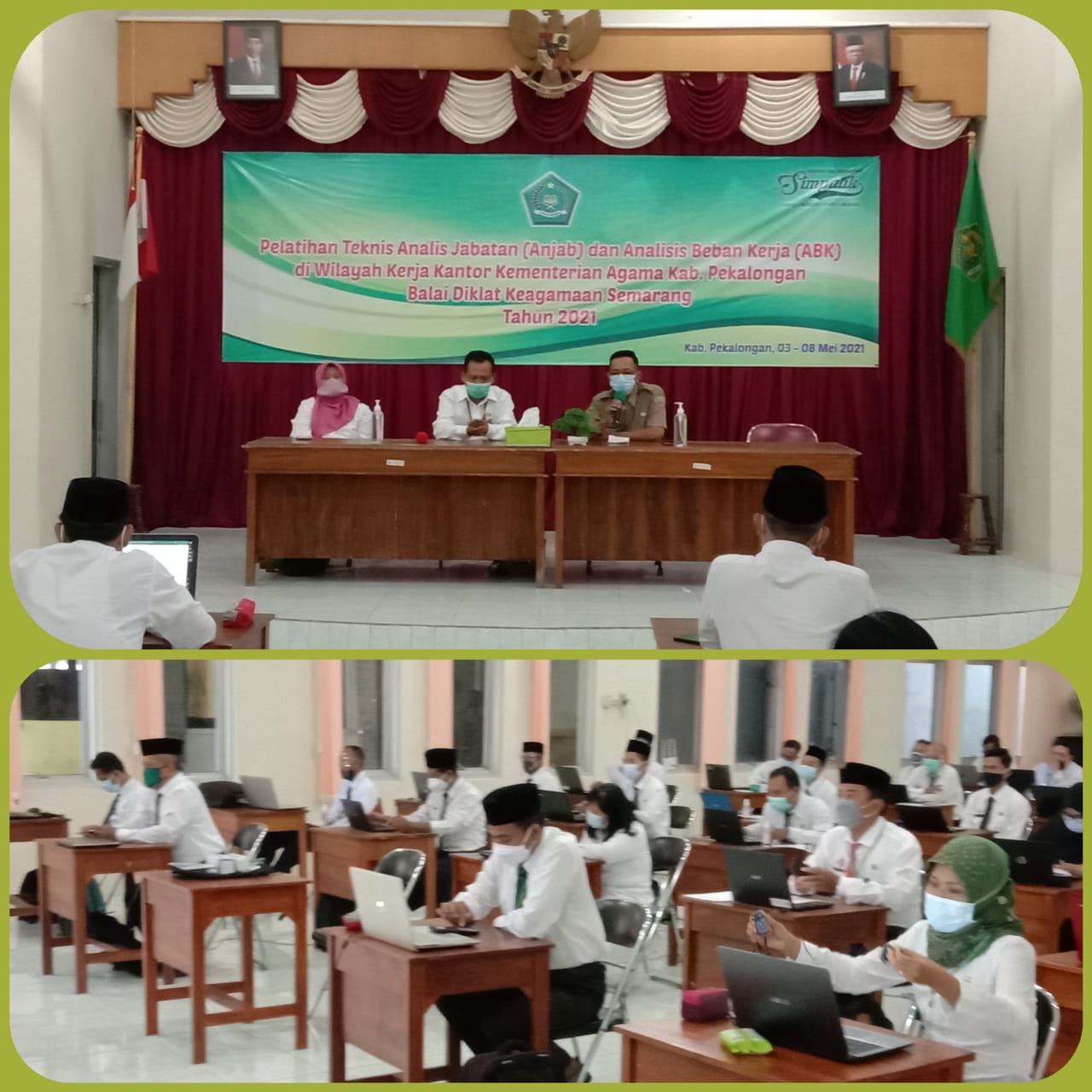 Pembukaan  Pelaksanaan Pelatihan Tekhnis Anjab ABK
