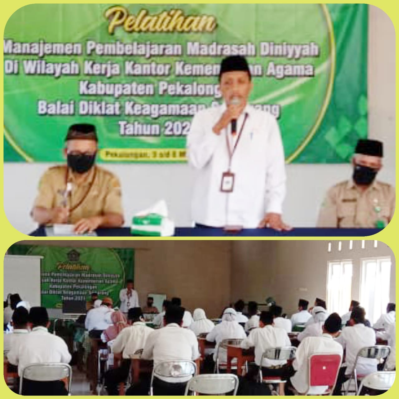Pelatihan Manajemen Madrasah Diniyyah di Wilayah Kerja