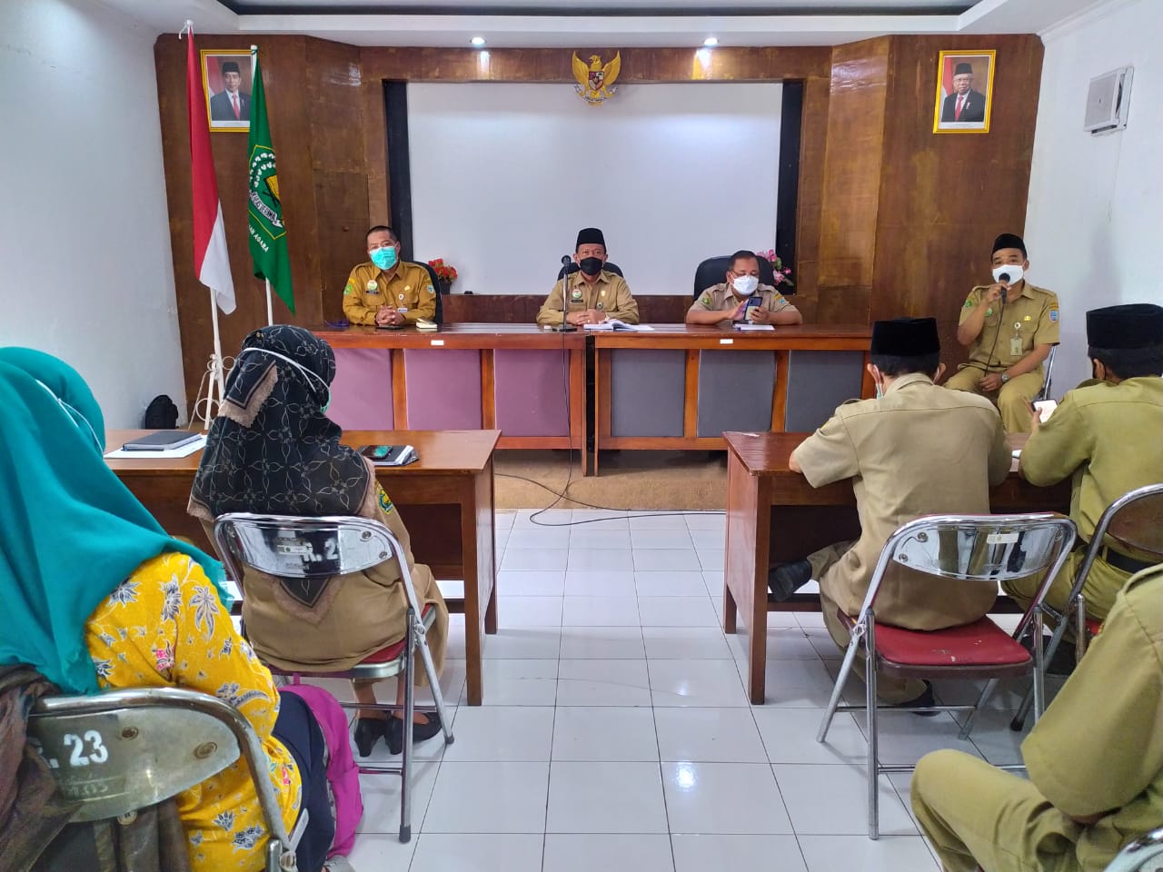 Pembinaan Rutin  ASN Bahas Tata Persuratan dan Peningkatan Rating Website