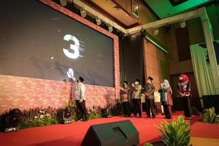 Kafilah Sedan Raih Juara Ppentas Seni Kemah Bakti