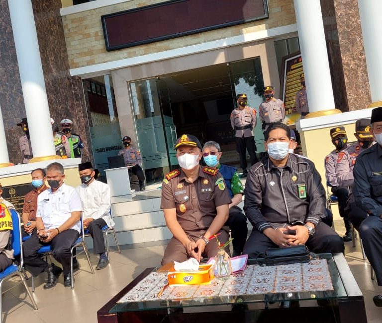 Sinergitas Lintas Sektoral, Farid Hadiri Apel Gelar Pasukan Operasi Ketupat Tahun 2021