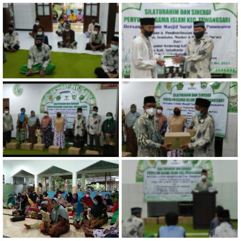 FKPAI Tawangsari Bersinergi dengan Takmir Masjid Salurkan Bantuan untuk Kaum Dhuafa