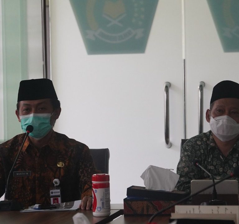 Rapat Koordinasi Panitia Pembangunan Masjid Baitul Hikmah Kanwil Kemenag Prov. Jateng