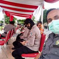 Penyelenggara Kristen Kemenag Hadiri Apel Gelar Pasukan Operasi Ketupat Candi 2021