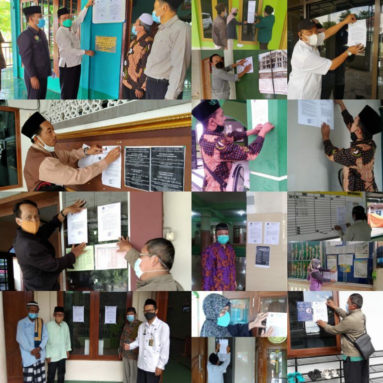 Cegah Klaster Tempat Ibadah, Kemenag Salatiga Sosialisasikan SE Kakanwil