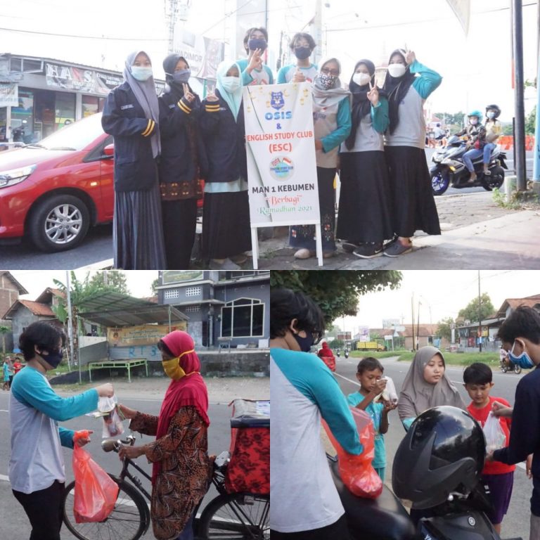 Spirit Ramadhan, OSIS & ESC MAN 1 Kebumen Berbagi