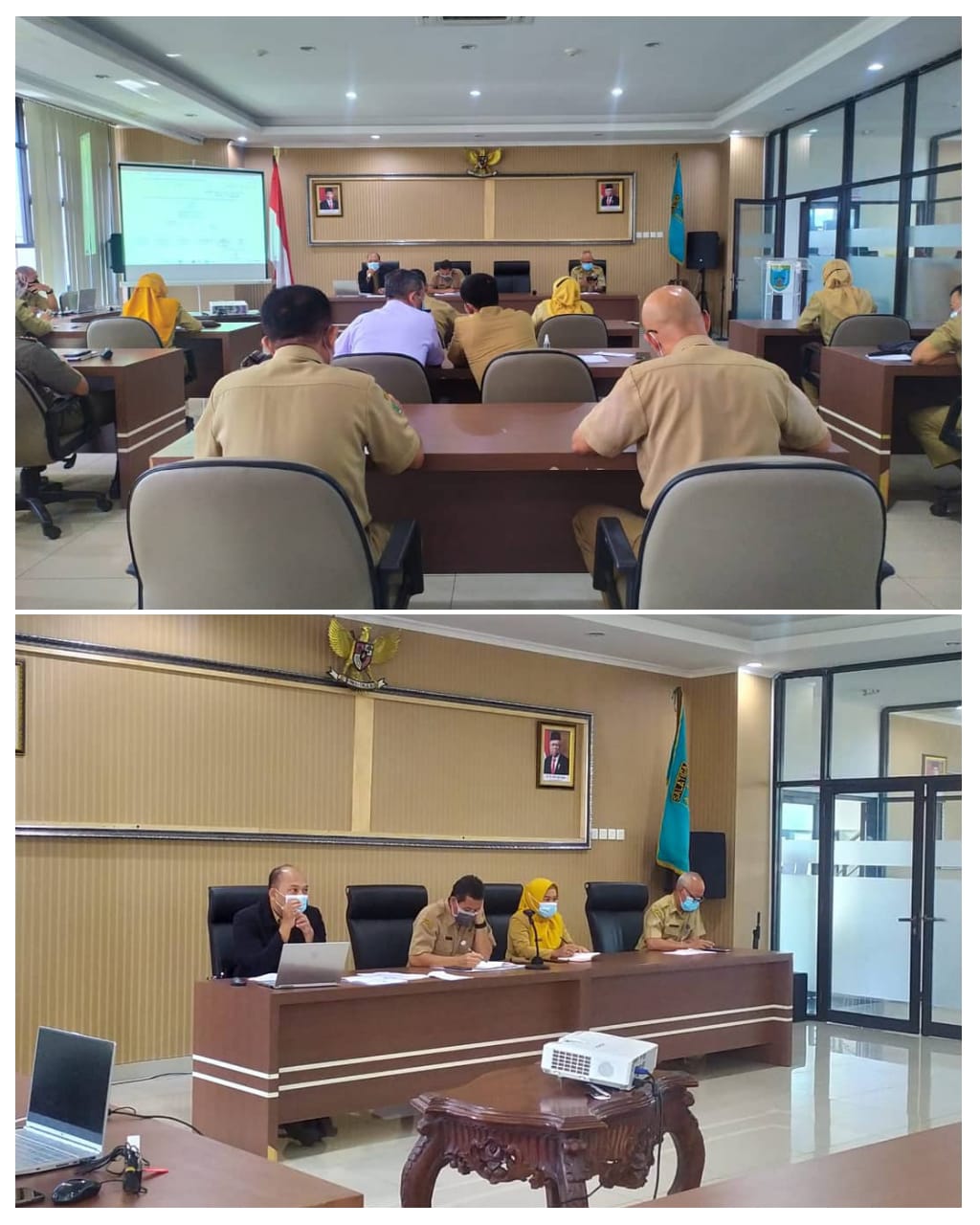 Rakor Penanganan Covid-19, Shalat Idul Fitri Dilaksanakan Sesuai dengan Zonasi Epidemiologis