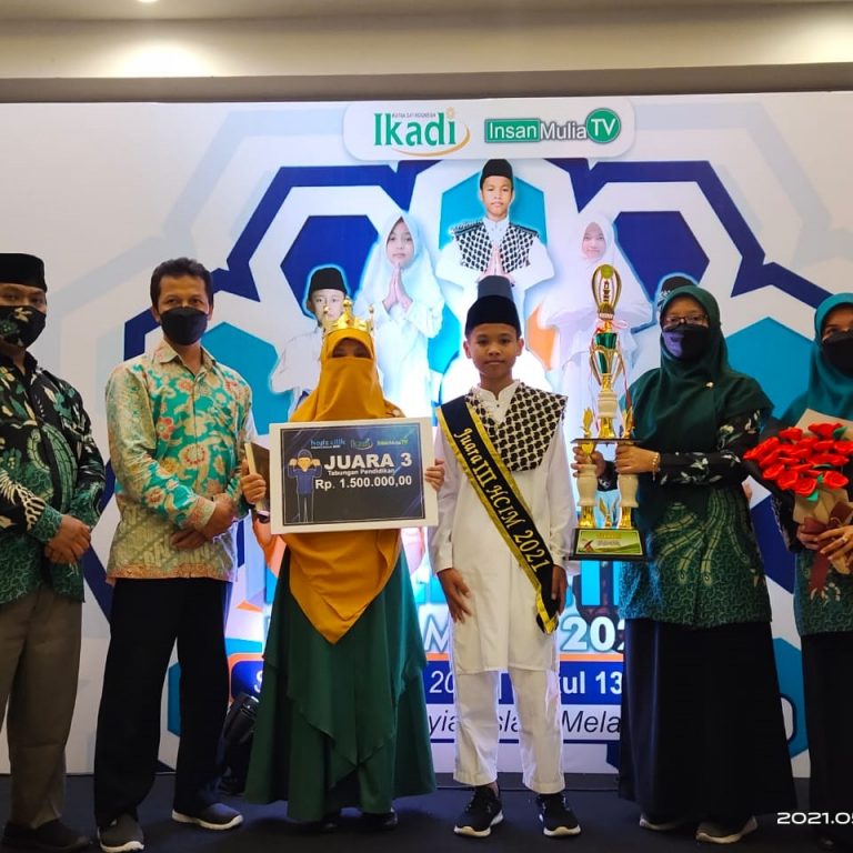 Melaju ke Grand Final HCIM 2021, Siswa Min 2 Sukoharjo Ilham Sabet Juara III Tingkat Nasional