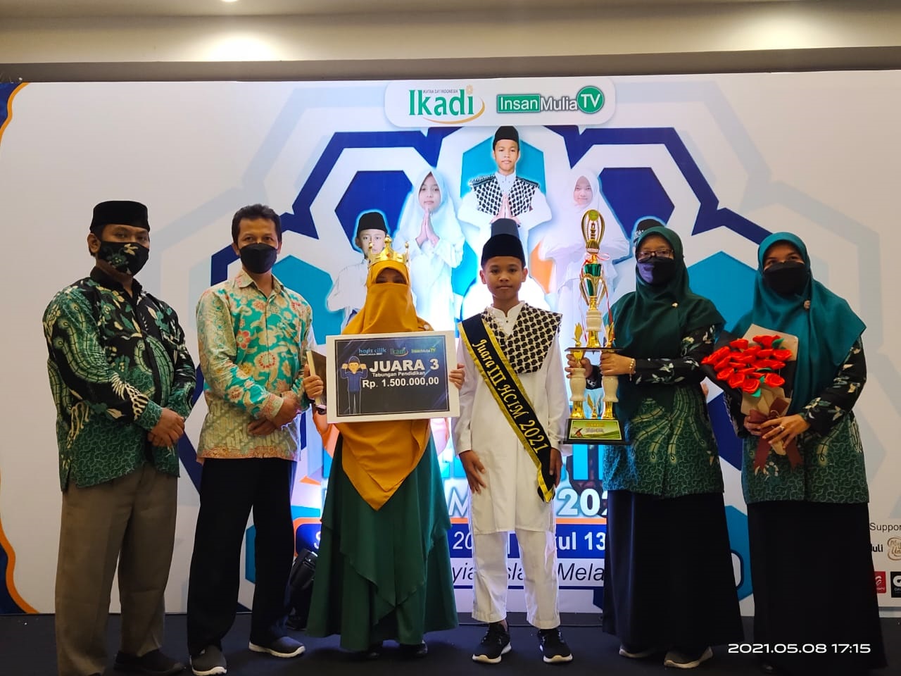 Melaju ke Grand Final HCIM 2021, Siswa Min 2 Sukoharjo Ilham Sabet Juara III Tingkat Nasional