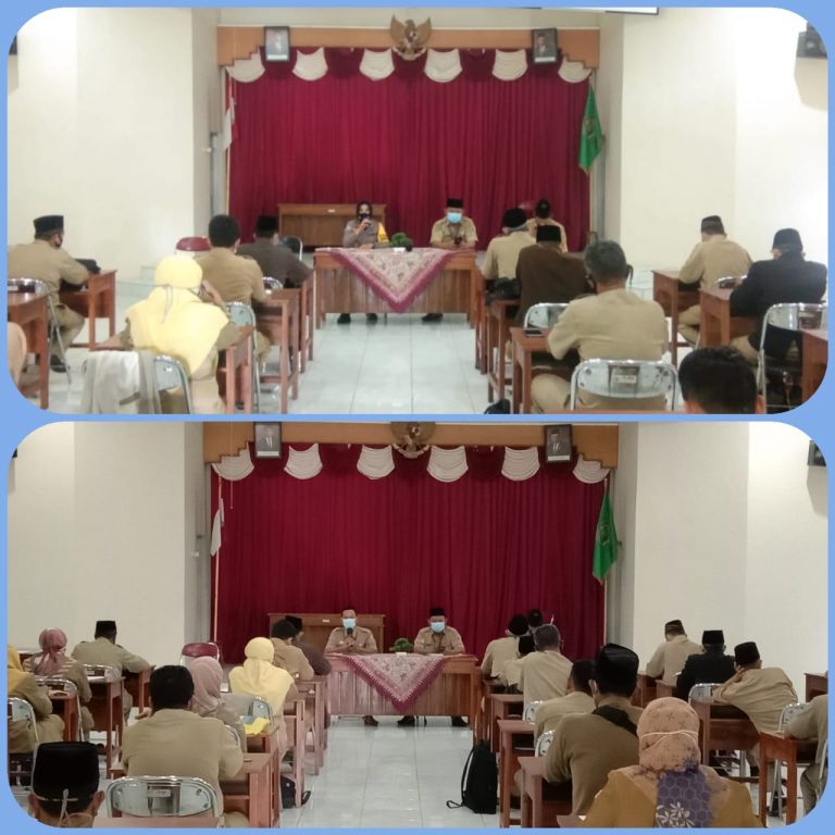 Sosialisasi Penanganan Prokes Hari Raya dan Pelarangan Takbir Keliling dari Binmas Polres Pekalongan