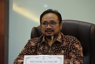 Menag Sampaikan Selamat Peringati Kenaikan Isa Almasih