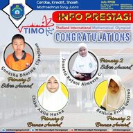 Sebanyak 4 Siswa MIM Karanganyar Meraih Bronze Award Dalam Kompetisi Thailand International Mathematical Olympiad (TIMO) 2021.
