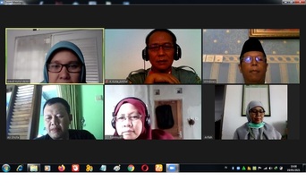 Tim Kecil Serius Laksanakan Finalisasi Review STPPA RA Melalui Video Conference