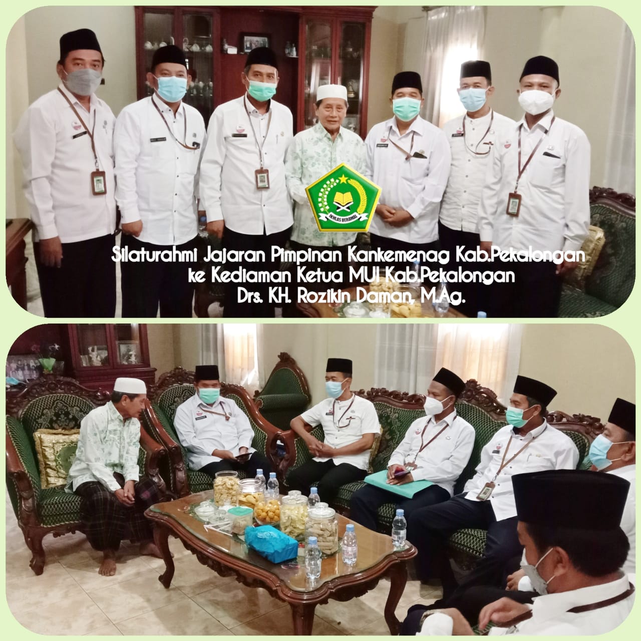 Ketua MUI Kab. Pekalongan  :   Siap Memberikan Dukungan Atas Pelaksanaan Pembangunan Zona Integritas