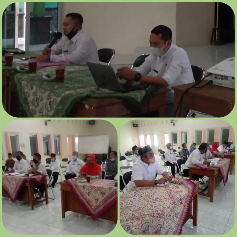 Koordinasi Pemetaan Kepengurusan Pokjawas, KKM, MGMP, KKG Madrasah  Di lingkungan Kankemenag Kab. Pekalongan PeriodeTahun 2020-2024