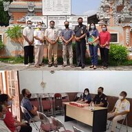 Upaya pencegahan Covid 19 di Lingkungan Pura Indraprastha