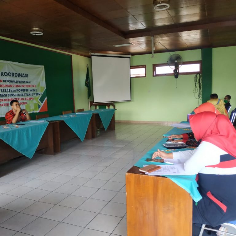 Tim Zona Intergritas Kankemenag Wonosobo Diskusi Tentang Analis Jabatan