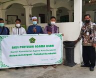 Tinjau Masjid, Hidayat Maskur dan PAIF fasilitasi 2 wastafel