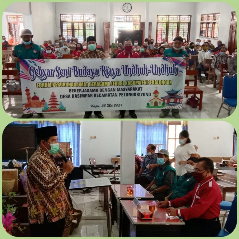 Kerjasama GKJ Kasimpar Dengan FKUB Dalam Kegiatan Peringatan Hari Raya Unduh-Unduh GKJ Kasimpar Petungkriyono