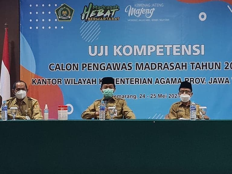Kanwil Kemenag Gelar Uji Kompetensi Calon Pengawas Madrasah