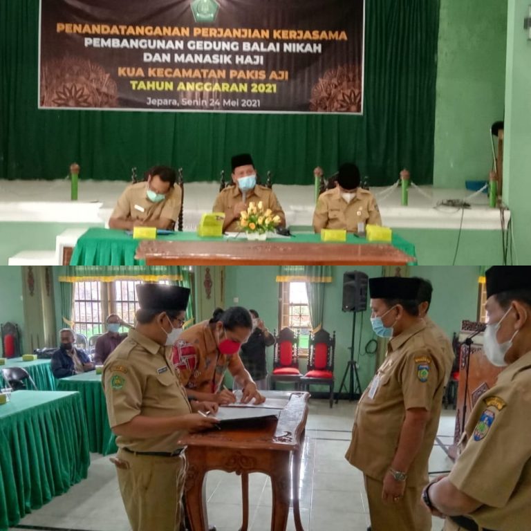 Muh. Habib Berharap Proyek SBSN KUA Pakis Aji Berjalan Lancar dan Sesuai Spek
