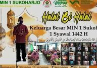 Halal Bi Halal Virtual MIN 1 Sukoharjo