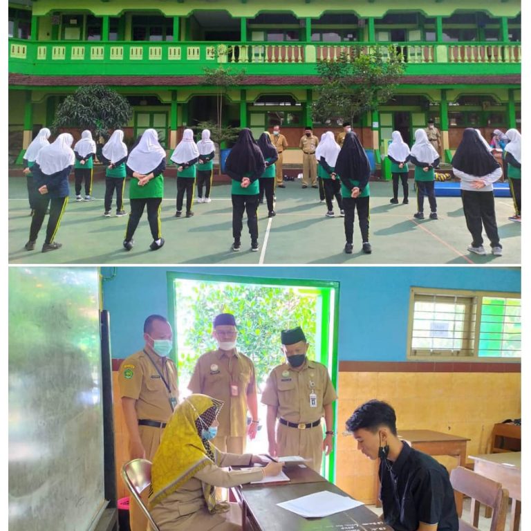 MTsN Salatiga Gelar Ujian Praktek Tatap Muka Dengan Prokes Ketat