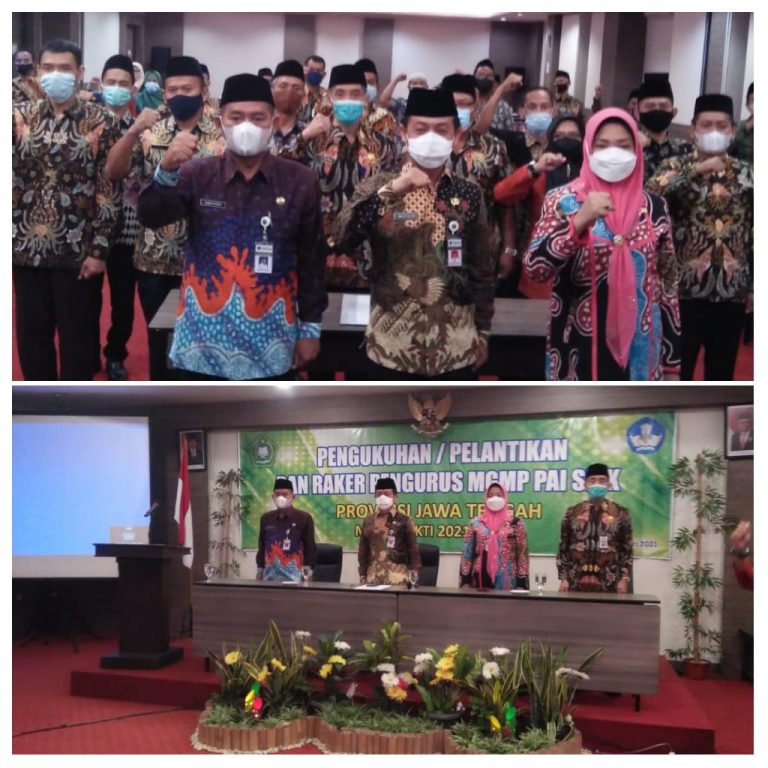 Pengukuhan Pengurus MGMP PAI SMK Provinsi Jawa Tengah Periode 2021-2024
