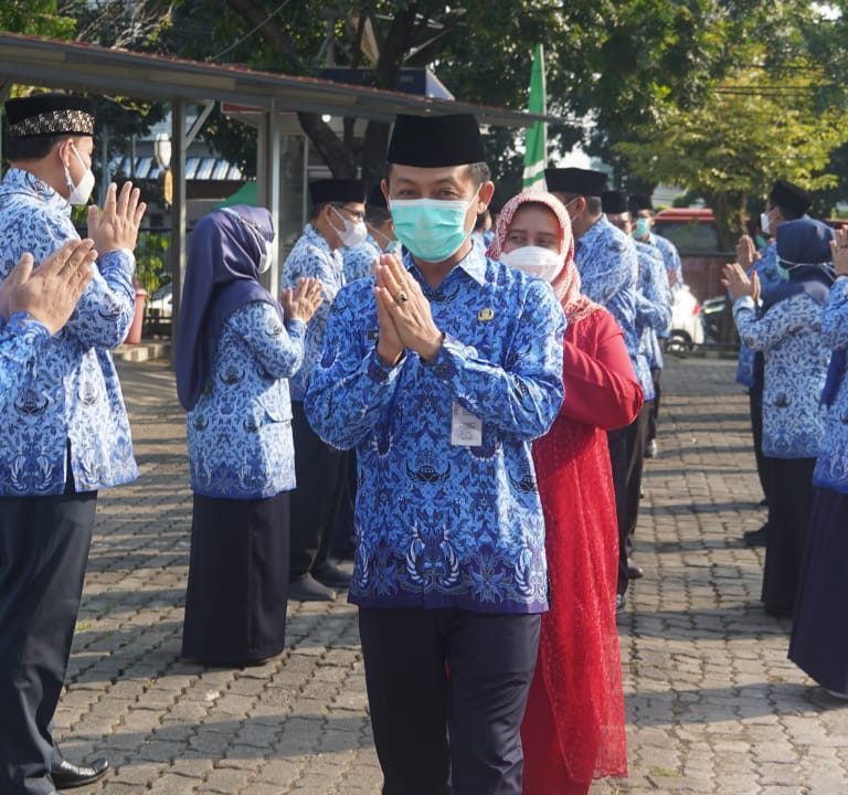 Apel Perdana Dilakukan Halal Bihalal