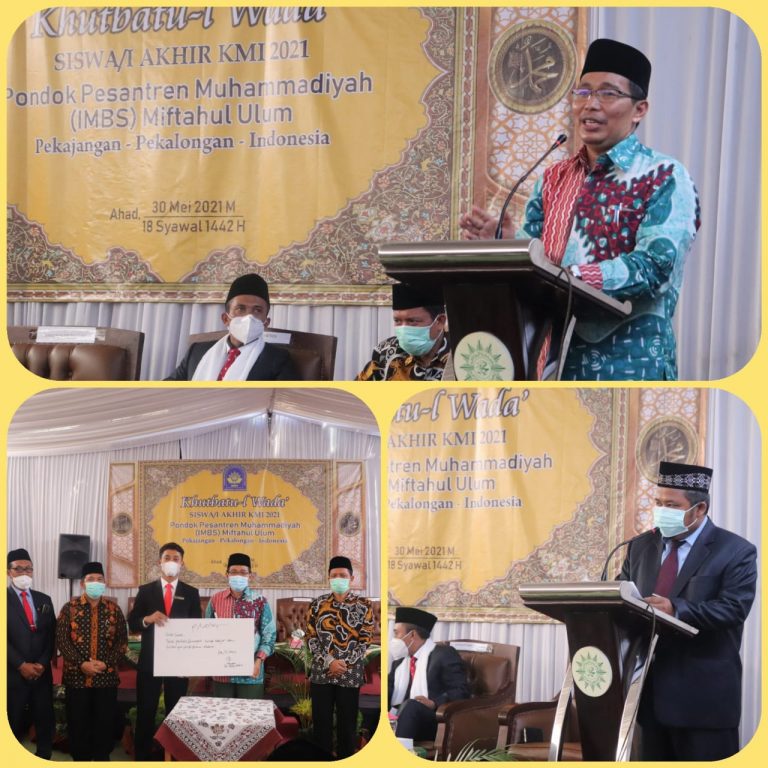 Khutbahul Wada Siswa-Siswi Akhir Ponpes Muhammadiyah IMBS Miftahul Ulum Pekajangan Pekalongan