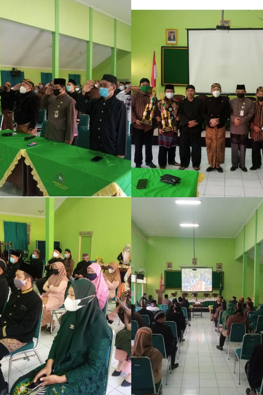 Kenakan Pakaian Adat, Pegawai Kemenag Demak Ikuti Jalannya Upacara Hari Lahir Pancasila Tahun 2021