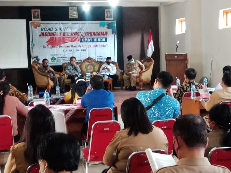 Jagongan Moderasi Beragama Umat Hindu.