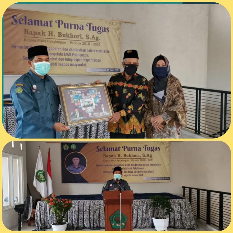 Kepala MAN Pekalongan Purna Tugas