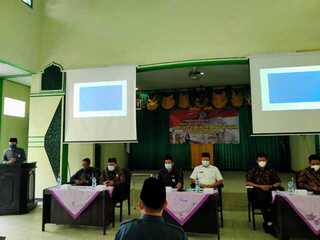 Rakor Pencegahan Penyebaran Covid-19  di Kabupaten Brebes