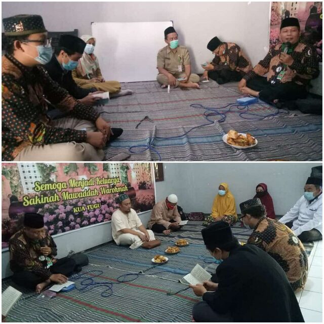 Jelang MTQ, Penyuluh & LPTQ Tugu Gelar Manaqiban