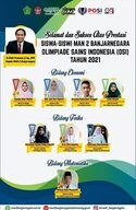 MAN 2 Banjarnegara Raih Delapan Medali dalam Olimpiade Sains Indonesia