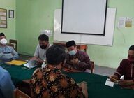 Penegakan Prokes Saat Pengumuman Kelulusan Di MTsN Kota Magelang