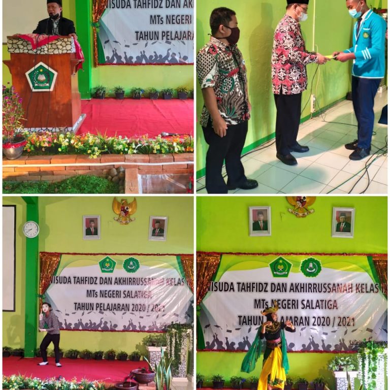 Siswa MTsN Salatiga Lulus 100 Persen
