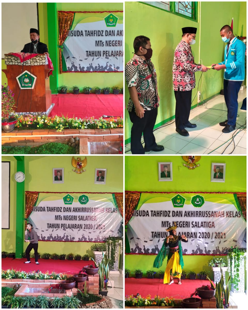 Siswa MTsN Salatiga Lulus 100 Persen