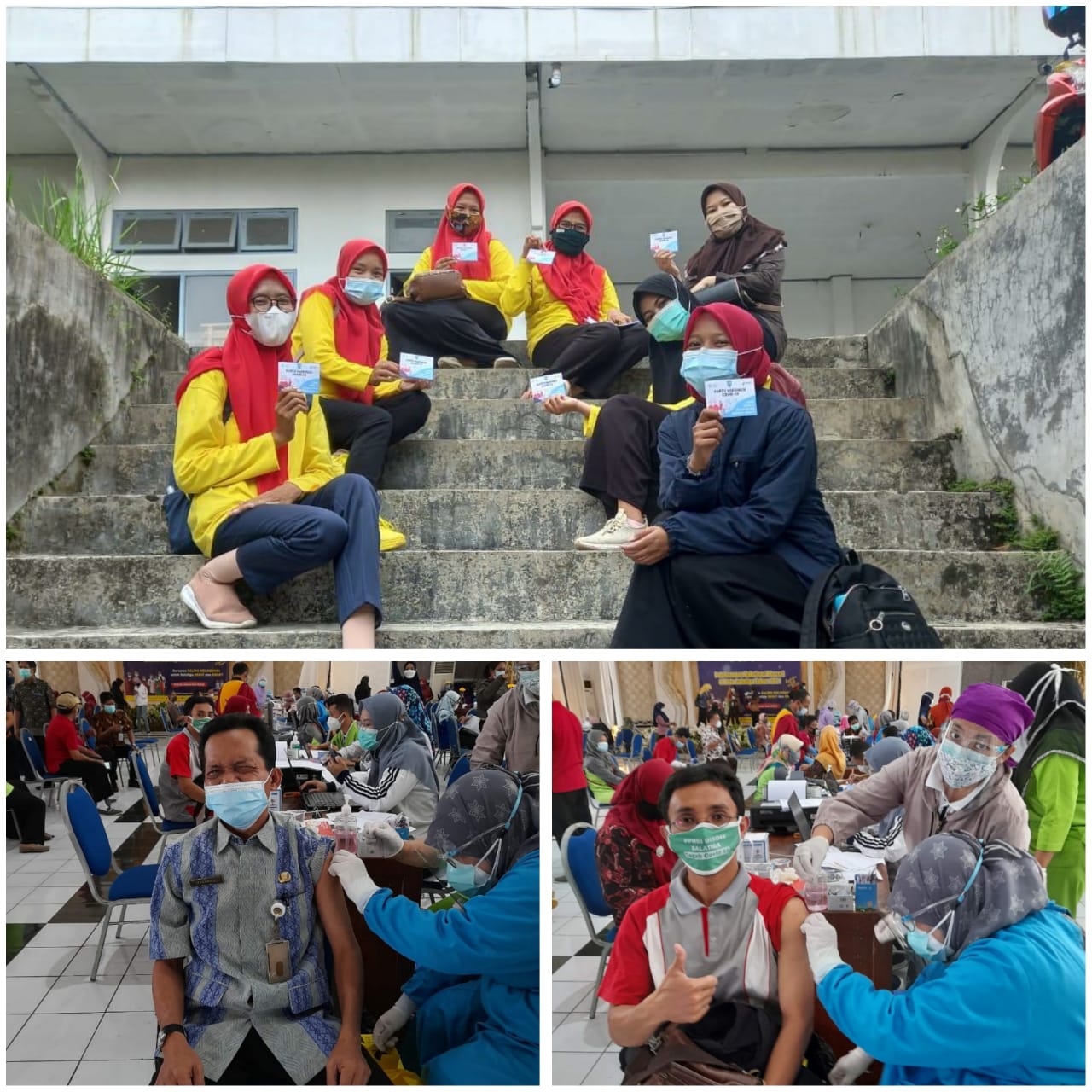 Jelang PTM, Guru Madrasah Ikuti Vaksinasi Covid-19