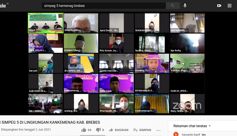 Pendampingan Pemutakhiran Data Pegawai Aplikasi SIMPEG 5.0