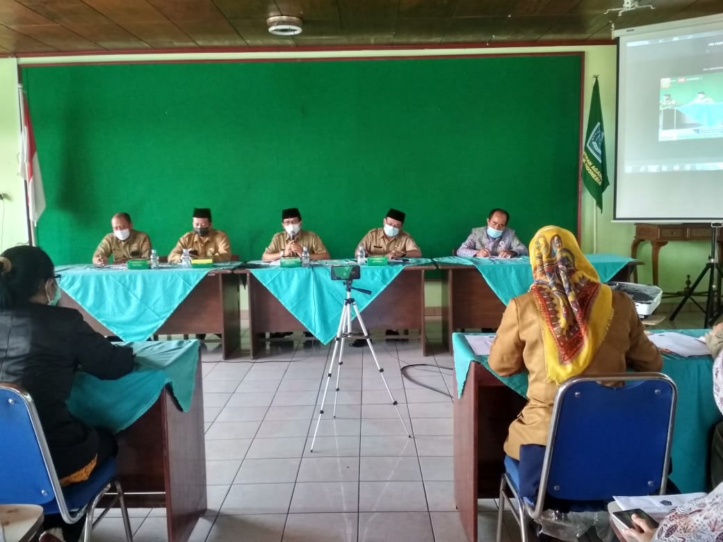 Rapat Koordinasi Pelaksanaan Verifikasi Kompetensi Keagamaan PPDB Kabupaten Wonosobo