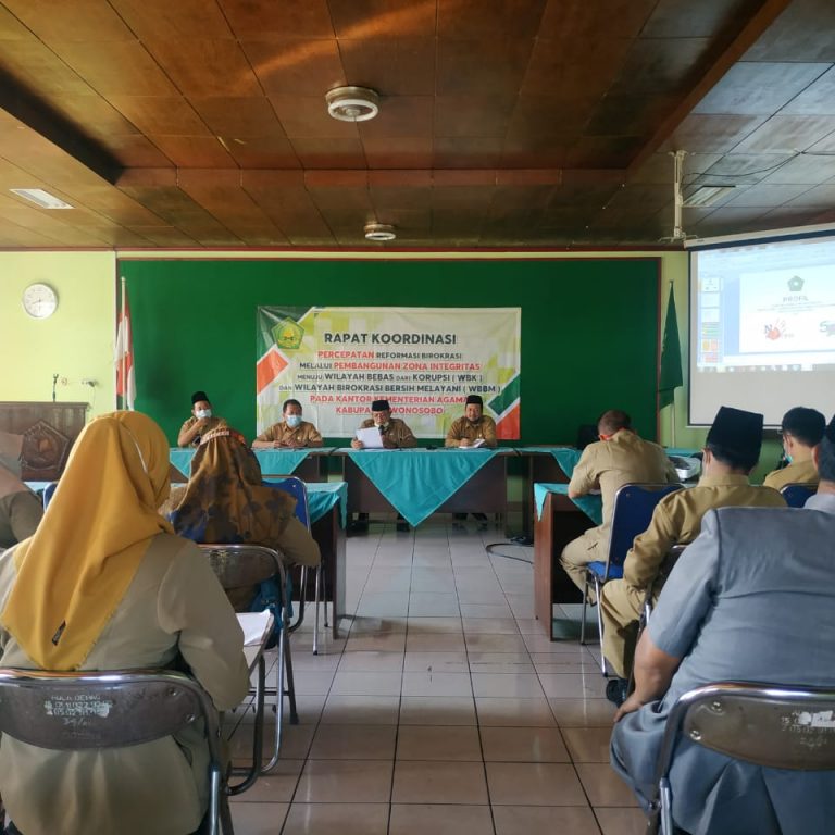 Pembinaan ASN Bangun Komitmen Songsong 2022 Menuju WBK dan WBBM