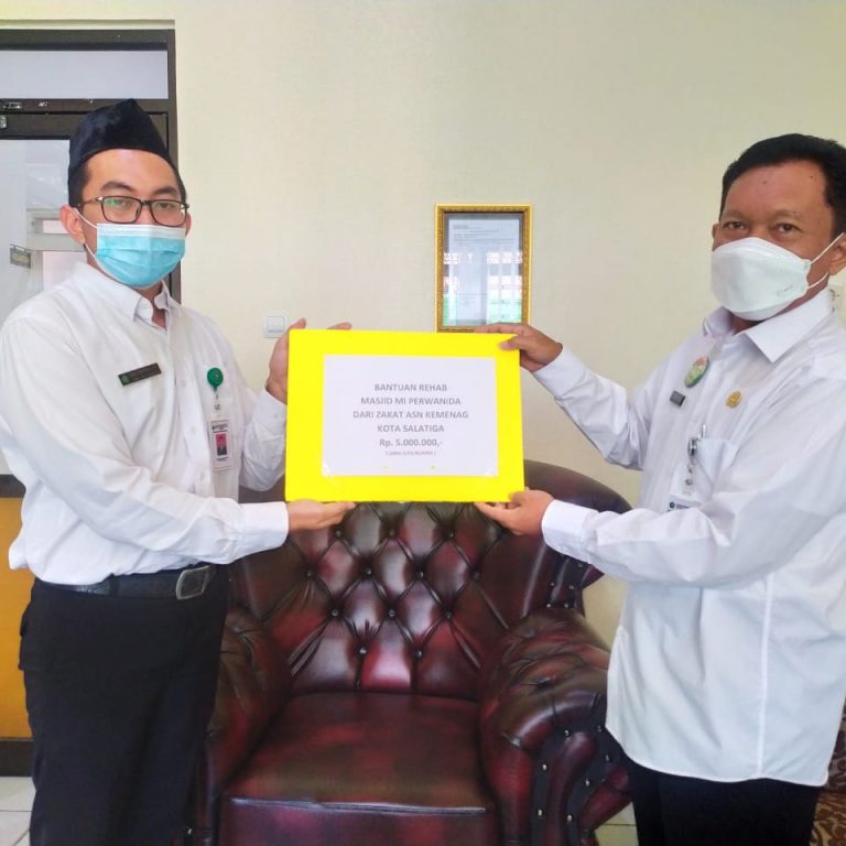 Pentasyarufan Zakat ASN untuk Pembangunan Masjid MI Perwanida