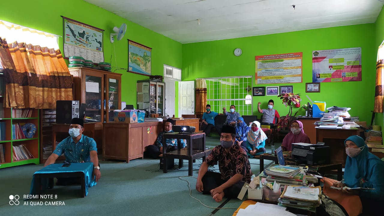 MIN salatiga Ikuti Tausiyah Penguatan NKRI